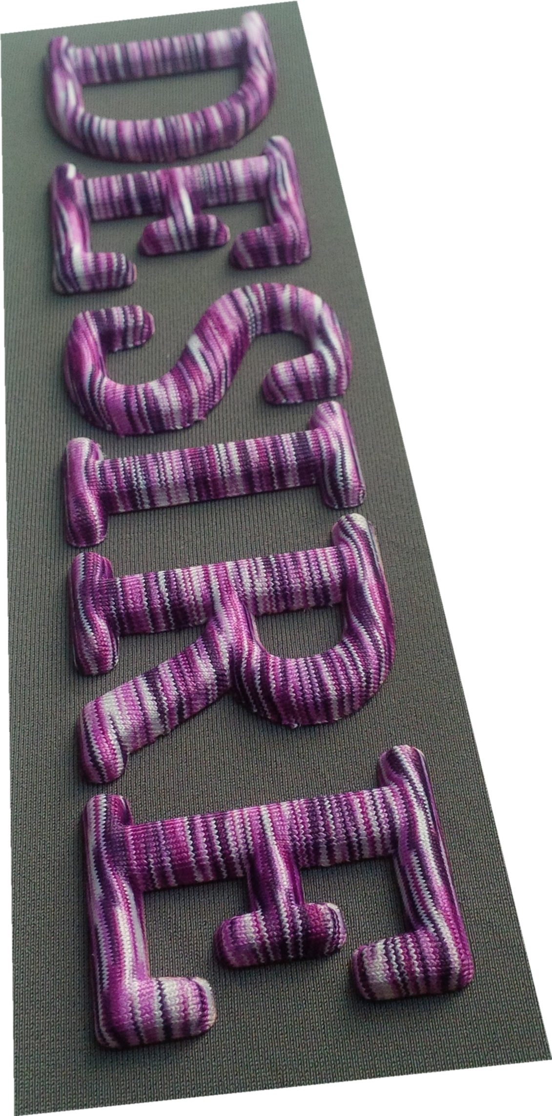 3D Silicone Heat Transfer Label